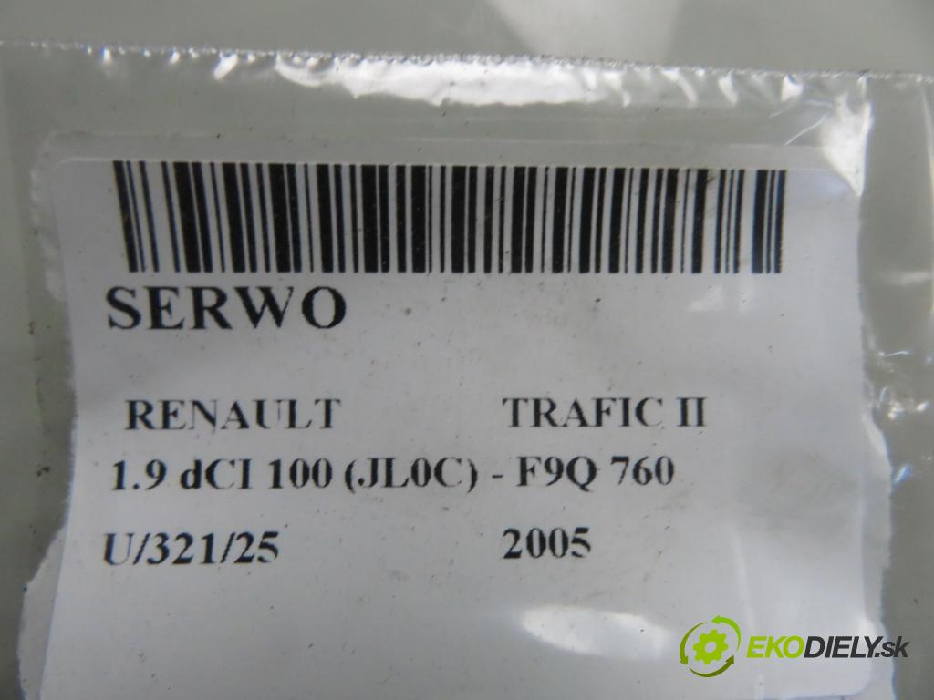 RENAULT TRAFIC II Autobus (JL) BUS 2005 74,00 1.9 dCI 100 (JL0C) - F9Q 760 1870,00 preloženie 8200300847 ; 93852216 ; 8200460941