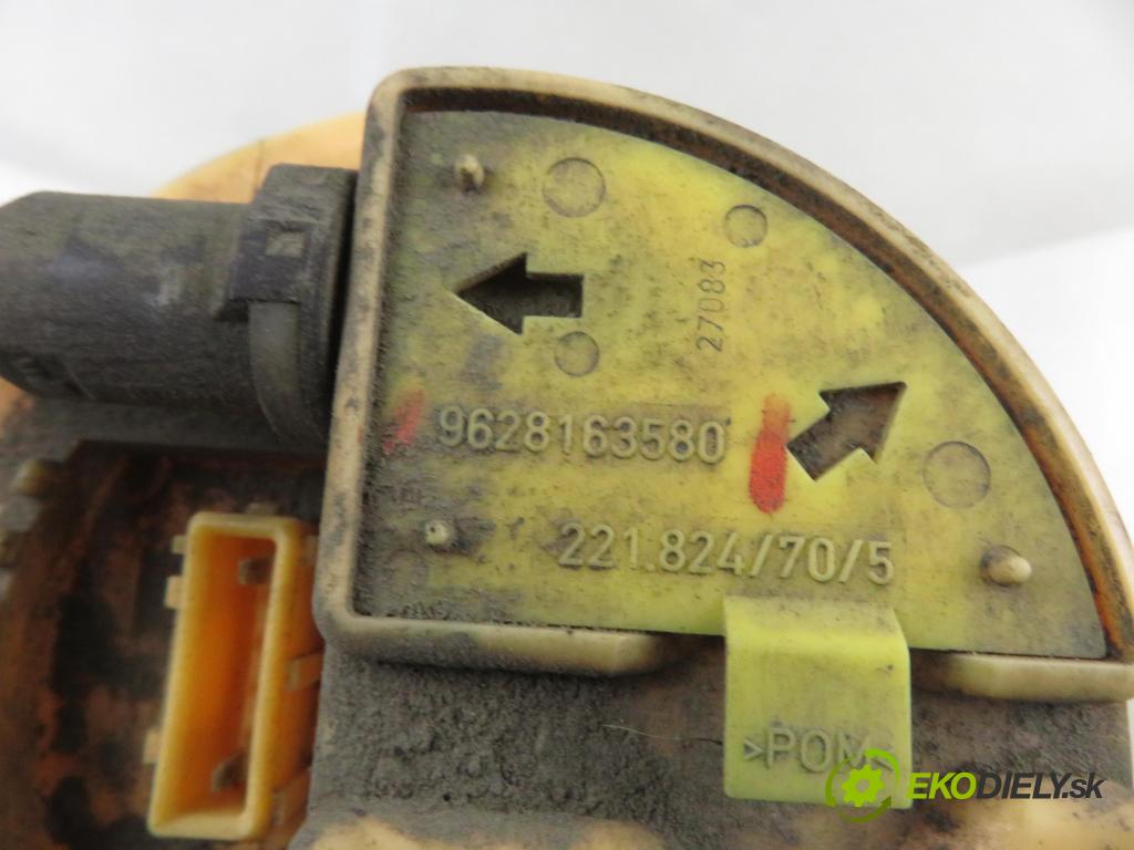 CITROEN XSARA (N1) LIFTBACK 2003 66,00 2.0 HDi 90 - RHY (DW10TD) 1997,00 snímač hladiny paliva 9628163580