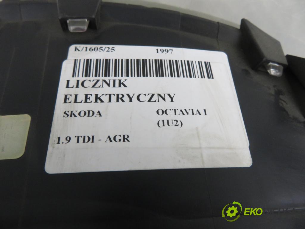 SKODA OCTAVIA I (1U2) LIFTBACK 1997 66,00 1.9 TDI 90- AGR 1896,00 Prístrojovka elektrický 1U1919033G