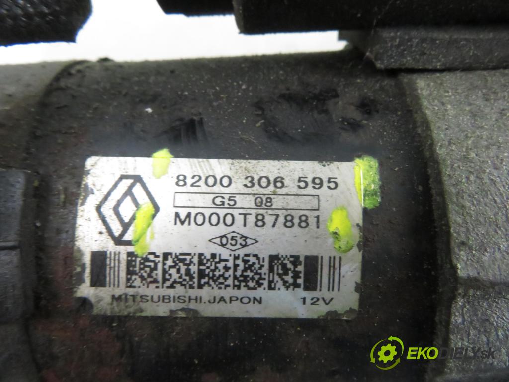 RENAULT CLIO III (BR0/1, CR0/1) HB 2006 63,00 1.5 dCi 86 - K9K 766 1461,00 startér M000T87881 ; 8200306595 (Startér)