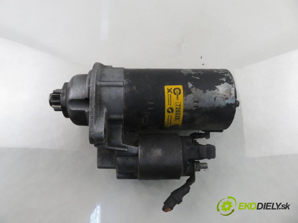 SKODA OCTAVIA I (1U2) LIFTBACK 1997 66,00 1.9 TDI 90- AGR 1896,00 startér 02A911023R ; 0001125012 (Startér)