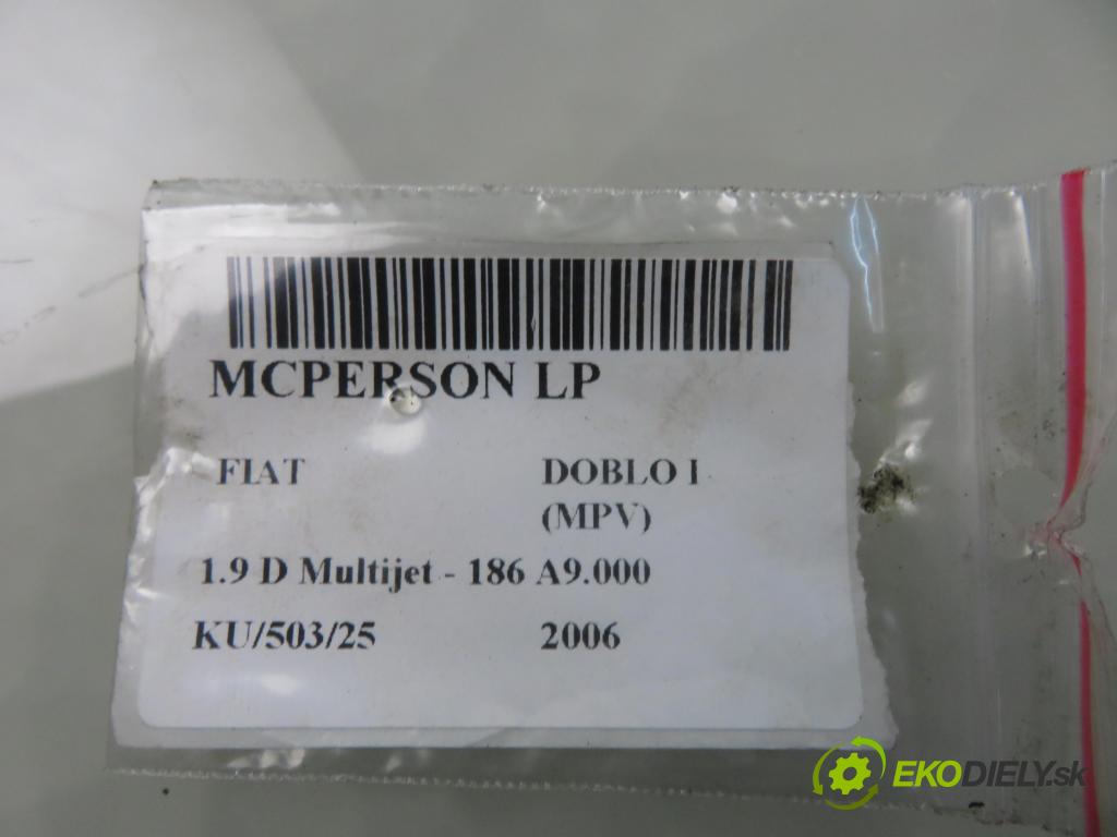 FIAT DOBLO nadwozie wielkoprzestrzenne (MPV) (119_, 223_) KOMBIVAN 2006 88,00 1.9 D Multijet - 186 A9.000 1910,00 MCPERSON LP 