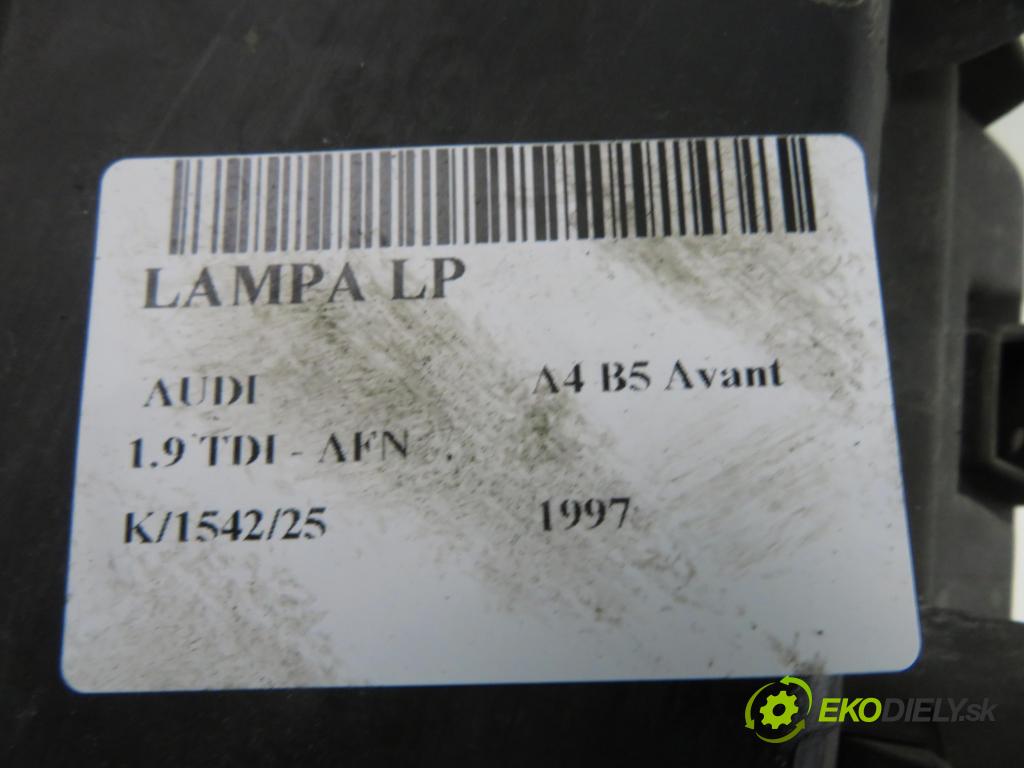 AUDI A4 Avant (8D5, B5) KOMBI 1997 81,00 1.9 TDI - AFN 1896,00 Svetlo LP 0301094001 ; 8D0941003D