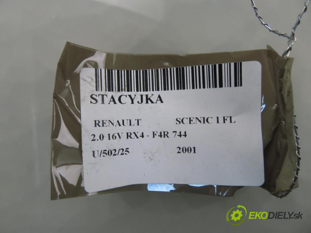 RENAULT SCENIC I (JA0/1_) CROSSOVER 2001 102,00 2.0 16V RX4 139 - F4R 744 1998,00 spinačka  (Spínacia skrinka)
