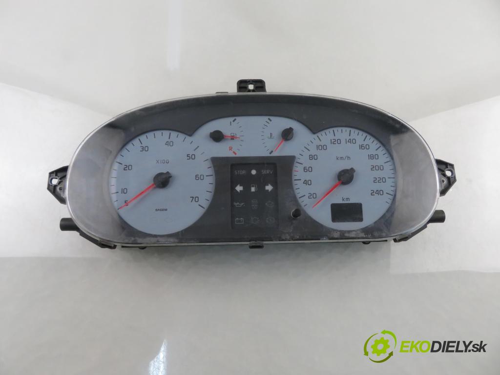 RENAULT SCENIC I (JA0/1_) CROSSOVER 2001 102,00 2.0 16V RX4 139 - F4R 744 1998,00 Prístrojovka elektrický P7700428718A