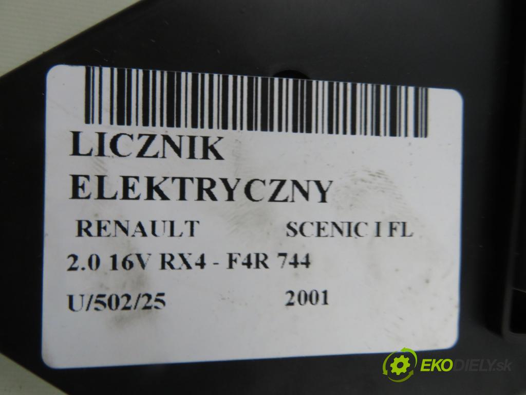 RENAULT SCENIC I (JA0/1_) CROSSOVER 2001 102,00 2.0 16V RX4 139 - F4R 744 1998,00 Prístrojovka elektrický P7700428718A