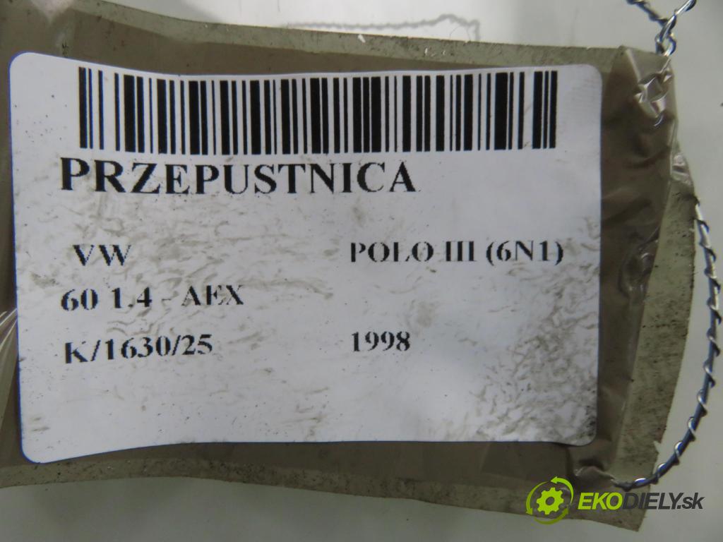 VW POLO (6N1) HB 1998 44,00 1.4 60 1390,00 Škrtiaca klapka 408237130002 (Škrtiaca klapka)