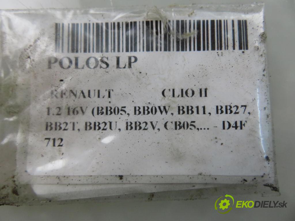 RENAULT CLIO II (BB_, CB_) HB 2003 55,00 1.2 16V 75 - D4F 712 1149,00 Poloos LP