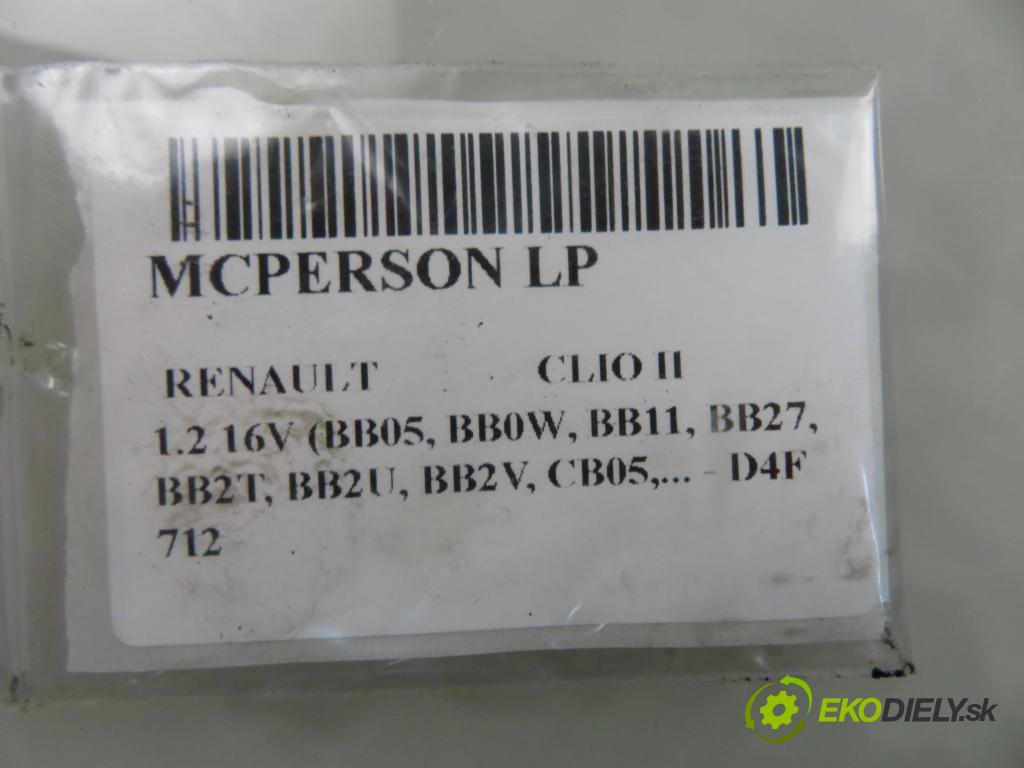 RENAULT CLIO II (BB_, CB_) HB 2003 55,00 1.2 16V 75 - D4F 712 1149,00 MCPERSON LP