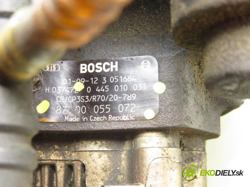 RENAULT LAGUNA II (BG0/1_) LIFTBACK 2002 88,00 1.9 dCi 120 - F9Q 750 1870,00 Pumpa vysokého tlaku 0445010031 ; 8200055072