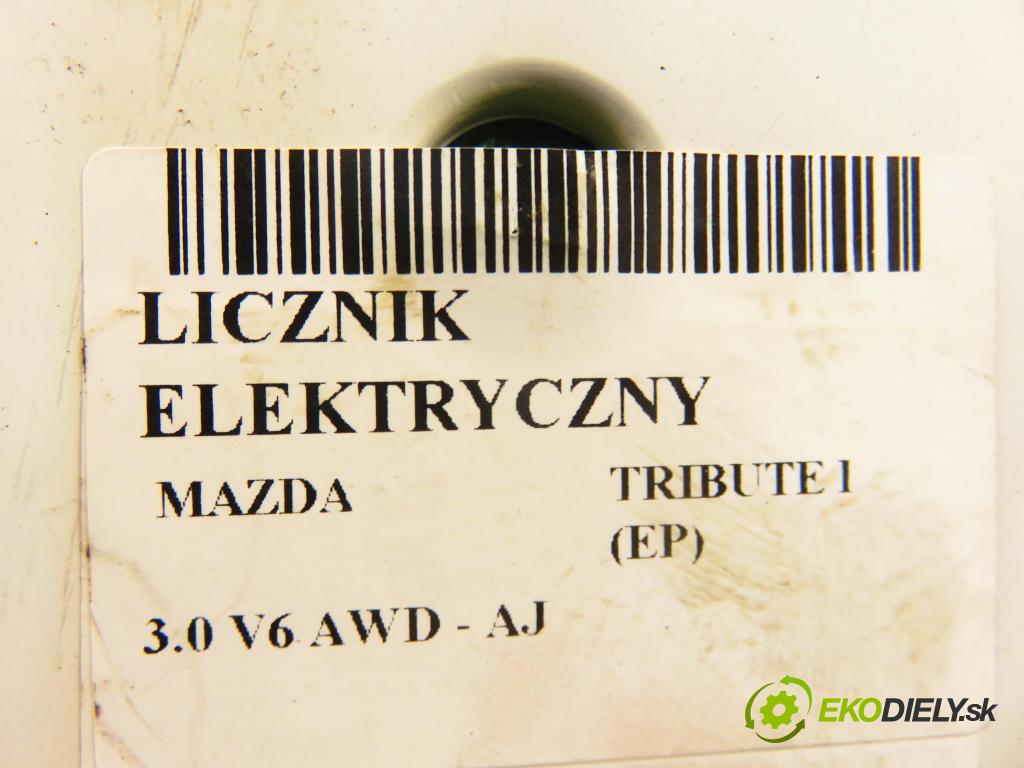 MAZDA TRIBUTE (EP) SUV 2001 0,00 3.0 V6 AWD - AJ 2967,00 Prístrojovka elektrický EC3555430G