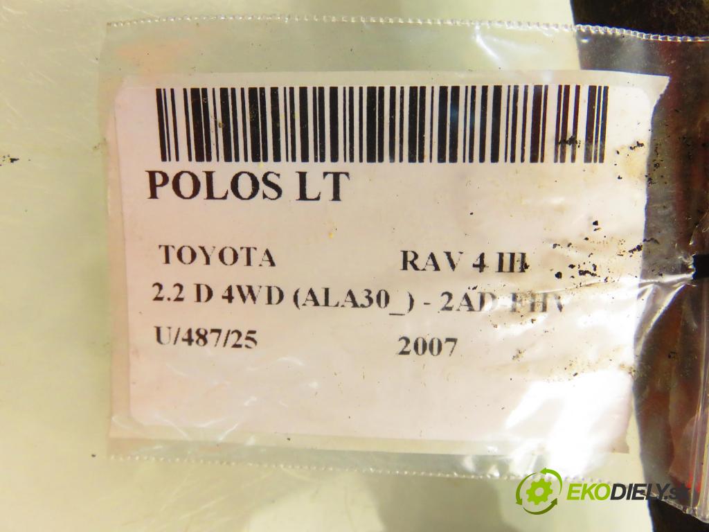 TOYOTA RAV 4 III (_A3_) SUV 2007 130,00 2.2 D 4WD 177 - 2AD-FHV 2231,00 Poloos LT 