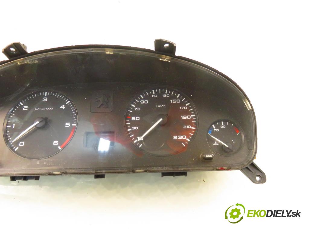 PEUGEOT 406 (8B) SEDAN 2001 66,00 2.0 HDI 90 - RHY (DW10TD) 1997,00 Prístrojovka elektrický 9639940380