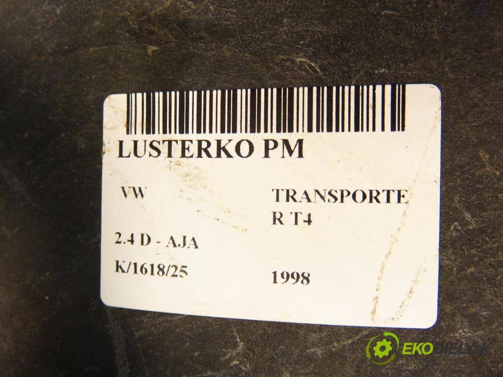 VW TRANSPORTER IV Platforma / podwozie (70E, 70L, 70M, 7DE, 7DL KABINA/PLATFORMA 1998 55,00 2.4 D - AJA 2370,00 Spätné zrkadlo PM 701857536