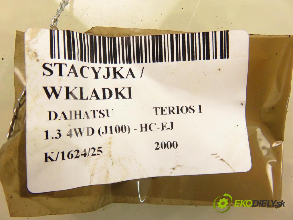 DAIHATSU TERIOS (J1_) SUV 2000 61,00 1.3 4WD (J100) - HC-EJ 1296,00 spinačka / zámky 
