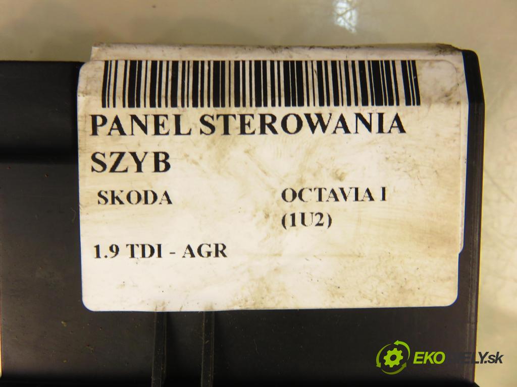SKODA OCTAVIA I (1U2) LIFTBACK 1997 66,00 1.9 TDI 90- AGR 1896,00 Panel ovládaní oken 1U6959793