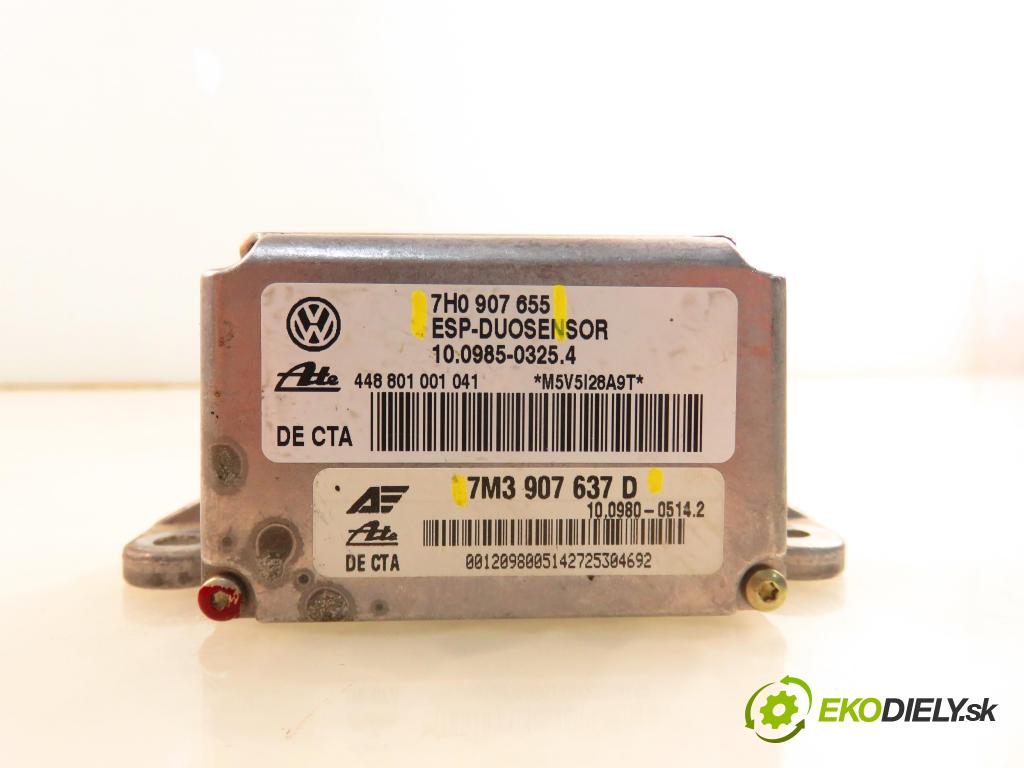 SEAT ALHAMBRA (7V8, 7V9) VAN 2005 96,00 1.9 TDI - ASZ 1896,00 Snímač ESP 7M3907637D ; 7H0907655