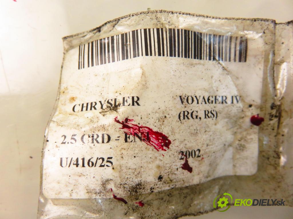 CHRYSLER VOYAGER IV (RG, RS) MINIVAN 2002 105,00 2.5 CRD 143 - ENJ 2499,00 vstřikovač 0445110059 (Vstřikovač paliva)