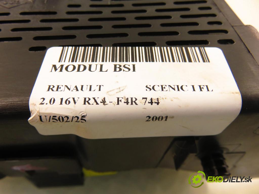 RENAULT SCENIC I (JA0/1_) CROSSOVER 2001 102,00 2.0 16V RX4 139 - F4R 744 1998,00 MODUL BSI 8200033521A ; S108502710C