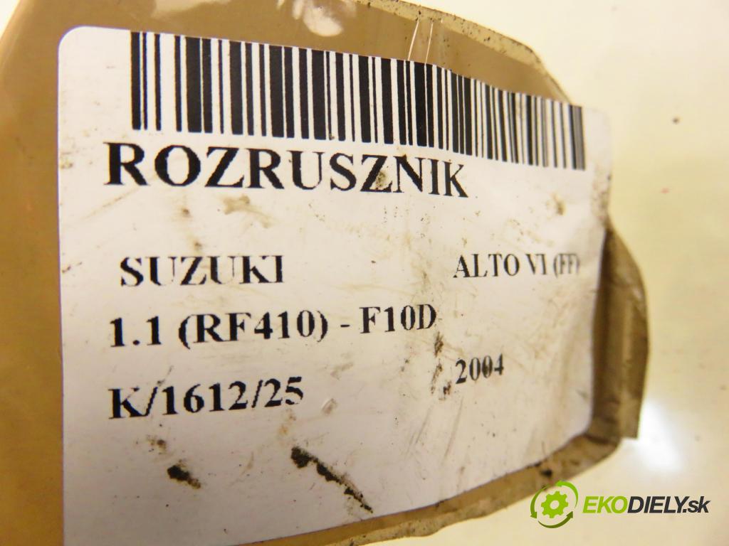 SUZUKI ALTO (FF) HB 2004 46,00 1.1 (RF410) - F10D 1061,00 Štartér 3110079F00 ; 31100A79F00 (Štartér)