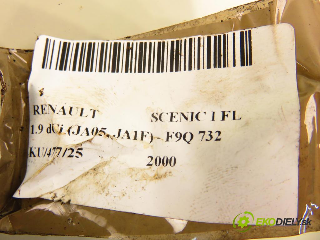 RENAULT SCENIC I (JA0/1_) MINIVAN 2000 75,00 1.9 dCi 102 - F9Q 732 1870,00 náboj pravé zadné ABS