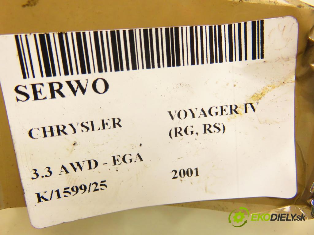 CHRYSLER VOYAGER IV (RG, RS) MINIVAN 2001 0,00 3.3 AWD - EGA 3301,00 Posilovač P4683972AA ; 0204022036 (Servočerpadlo)
