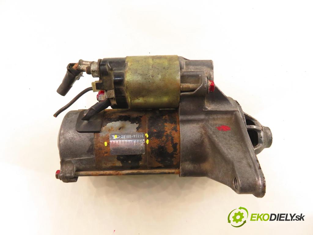 DAIHATSU TERIOS (J1_) SUV 2000 61,00 1.3 4WD (J100) - HC-EJ 1296,00 startér 2810097214 ; 4280000860 (Startér)