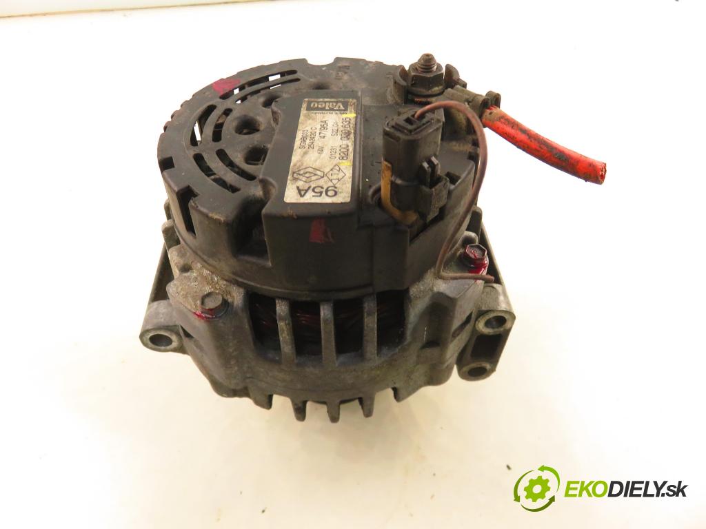 RENAULT SCENIC I (JA0/1_) CROSSOVER 2001 102,00 2.0 16V RX4 139 - F4R 744 1998,00 Alternátor 8200030635 (Alternátor)