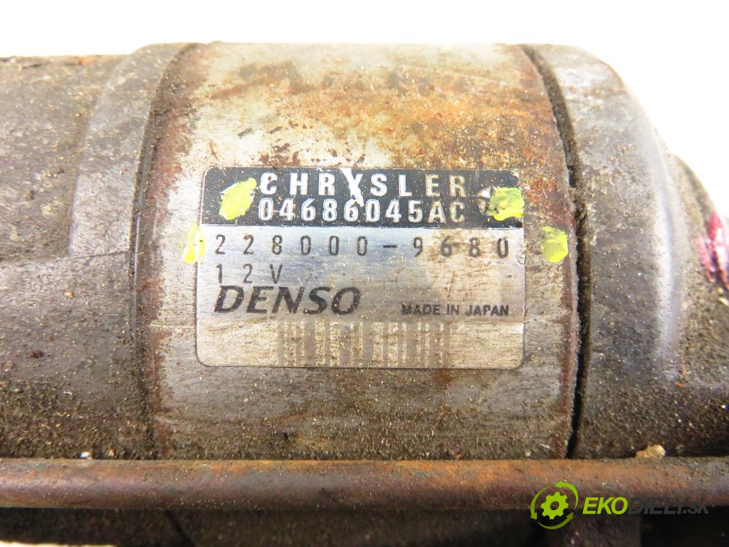 CHRYSLER VOYAGER IV (RG, RS) MINIVAN 2001 0,00 3.3 AWD - EGA 3301,00 startér 04686045AC ; 22800096890 (Startér)