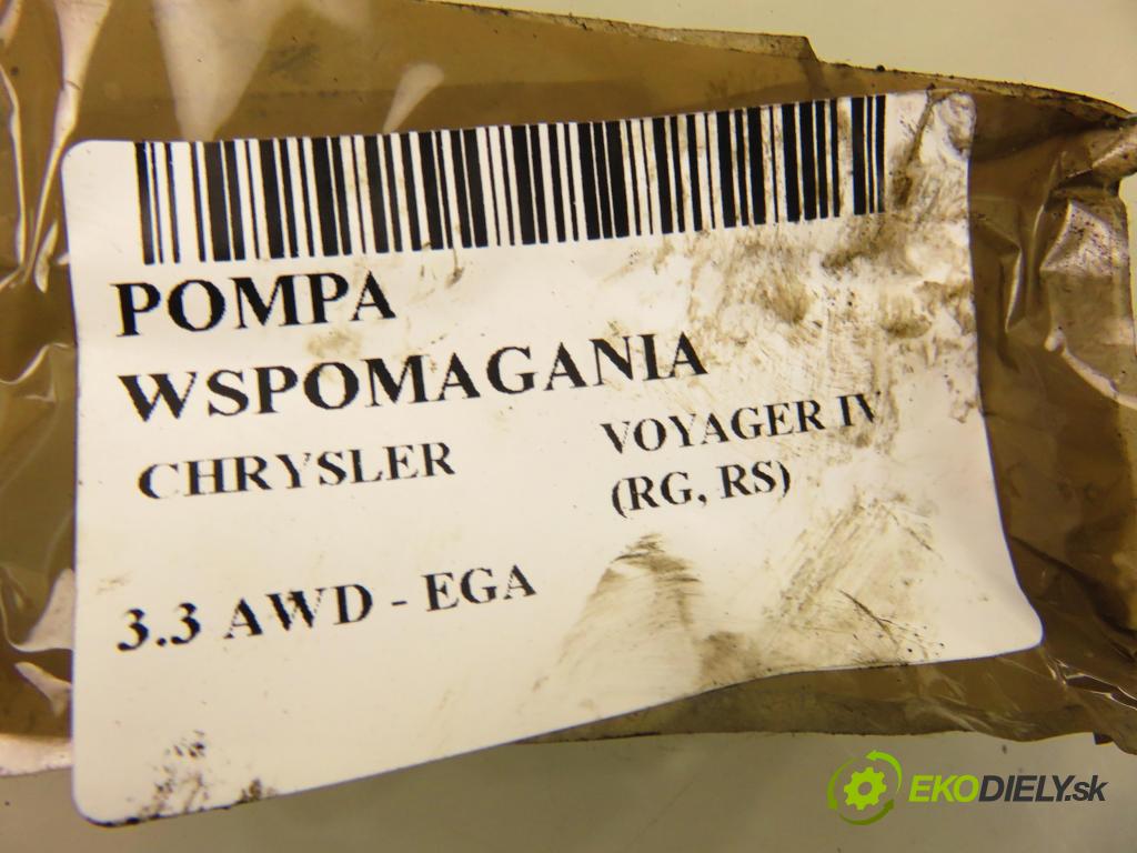 CHRYSLER VOYAGER IV (RG, RS) MINIVAN 2001 0,00 3.3 AWD - EGA 3301,00 Pumpa servočerpadlo 04861540AA (Servočerpadlo)