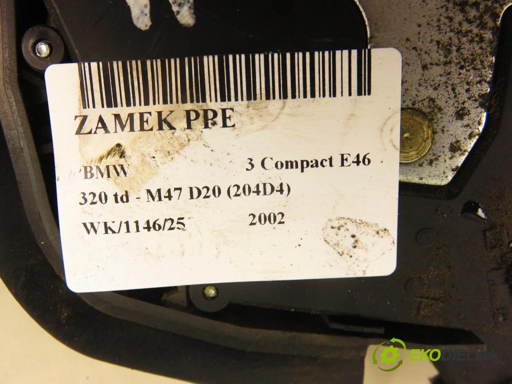 BMW 3 Compact (E46) COMPACT 2002 110,00 320 td 150 - M47 D20 (204D4) 1995,00 zámok PPE 8253433