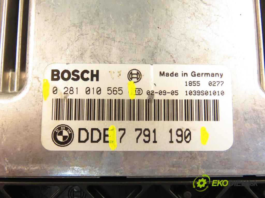 BMW 3 Compact (E46) COMPACT 2002 110,00 320 td 150 - M47 D20 (204D4) 1995,00 Riadiaca jednotka Motor 7791190 ; 0281010565