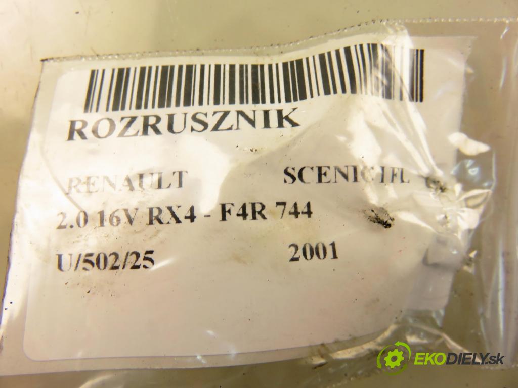 RENAULT SCENIC I (JA0/1_) CROSSOVER 2001 102,00 2.0 16V RX4 139 - F4R 744 1998,00 startér  (Startér)