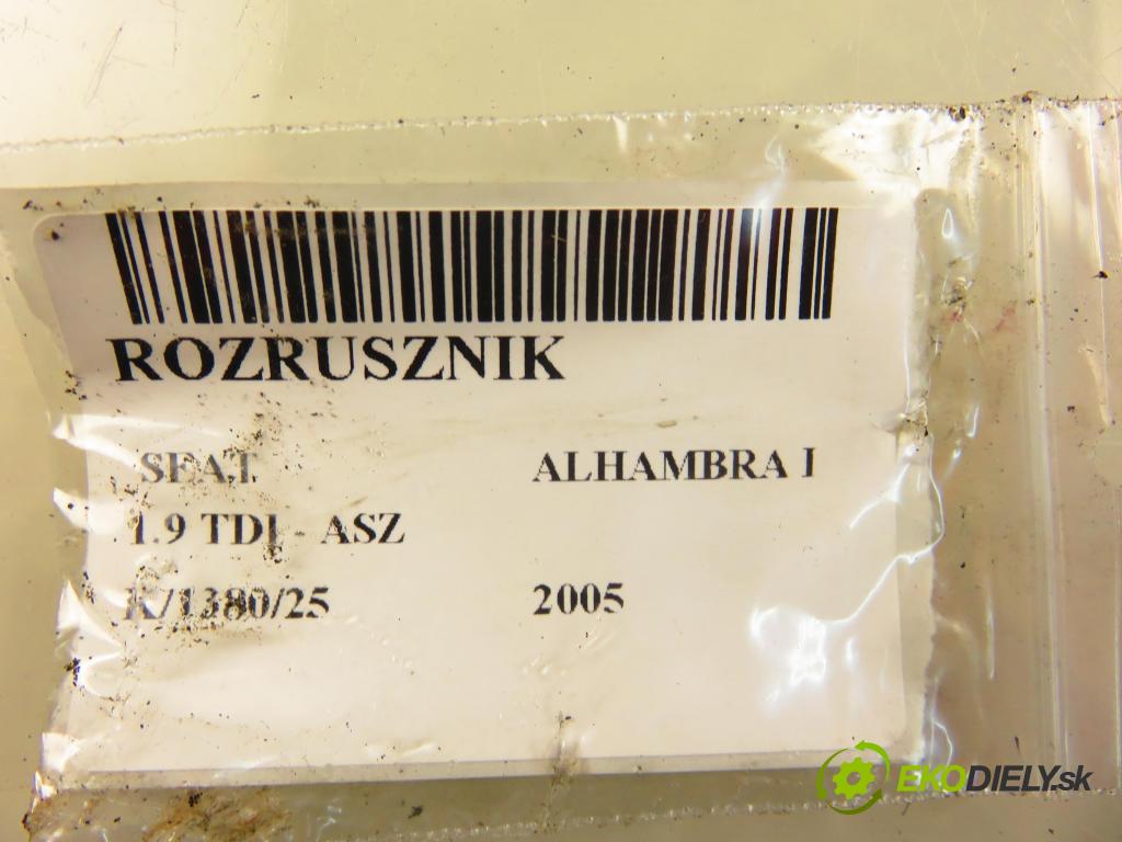 SEAT ALHAMBRA (7V8, 7V9) VAN 2005 96,00 1.9 TDI - ASZ 1896,00 startér SS0017 (Startér)
