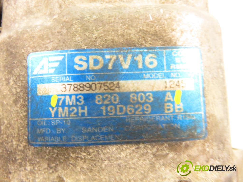 SEAT ALHAMBRA (7V8, 7V9) VAN 2005 96,00 1.9 TDI - ASZ 1896,00 KOMPRESOR: klimatizace 7M3820803A (Kompresor klimatizace)