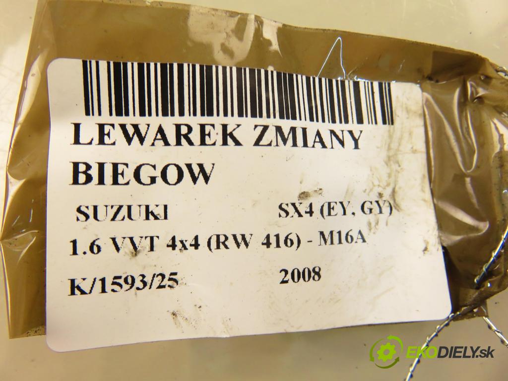 SUZUKI SX4 (EY, GY) CROSSOVER 2008 79,00 1.6 VVT 4x4 (RW 416) 107 - M16A 1586,00 ZVEDÁK: 