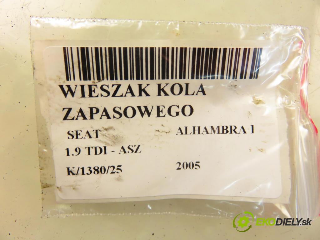 SEAT ALHAMBRA (7V8, 7V9) VAN 2005 96,00 1.9 TDI - ASZ 1896,00 Vešiak: KOLA: ZÁLOHOVANIE: