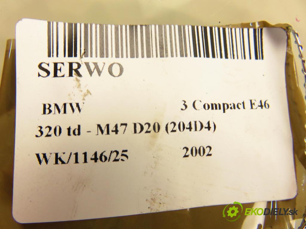 BMW 3 Compact (E46) COMPACT 2002 110,00 320 td 150 - M47 D20 (204D4) 1995,00 Posilovač 6755278 (Servočerpadlo)