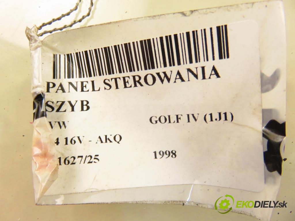 VW GOLF IV (1J1) HB 1998 55,00 1.4 16V 75 - AKQ 1390,00 Panel ovládaní oken 1J4959857