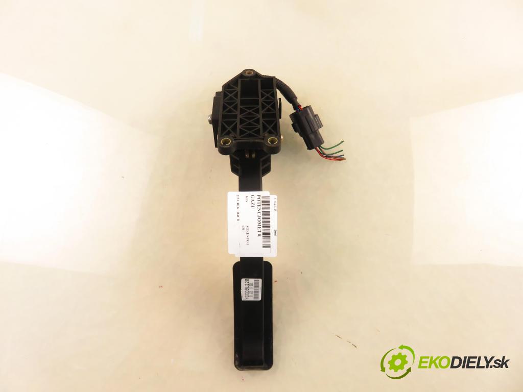 KIA SORENTO I (JC) SUV 2003 103,00 2.5 CRDi 140 - D4CB 2497,00 Potenciometer plynu  (Potenciometer plynového pedálu)