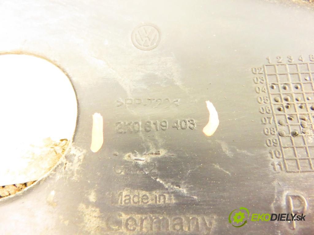 VW CADDY III Variant (2KB, 2KJ, 2CB, 2CJ) FURGON 2008 51,00 2.0 SDI - BST 1968,00 Torpédo, plast pod čelné okno 2K0819403 (Torpédo (plast pod čelným sklom))