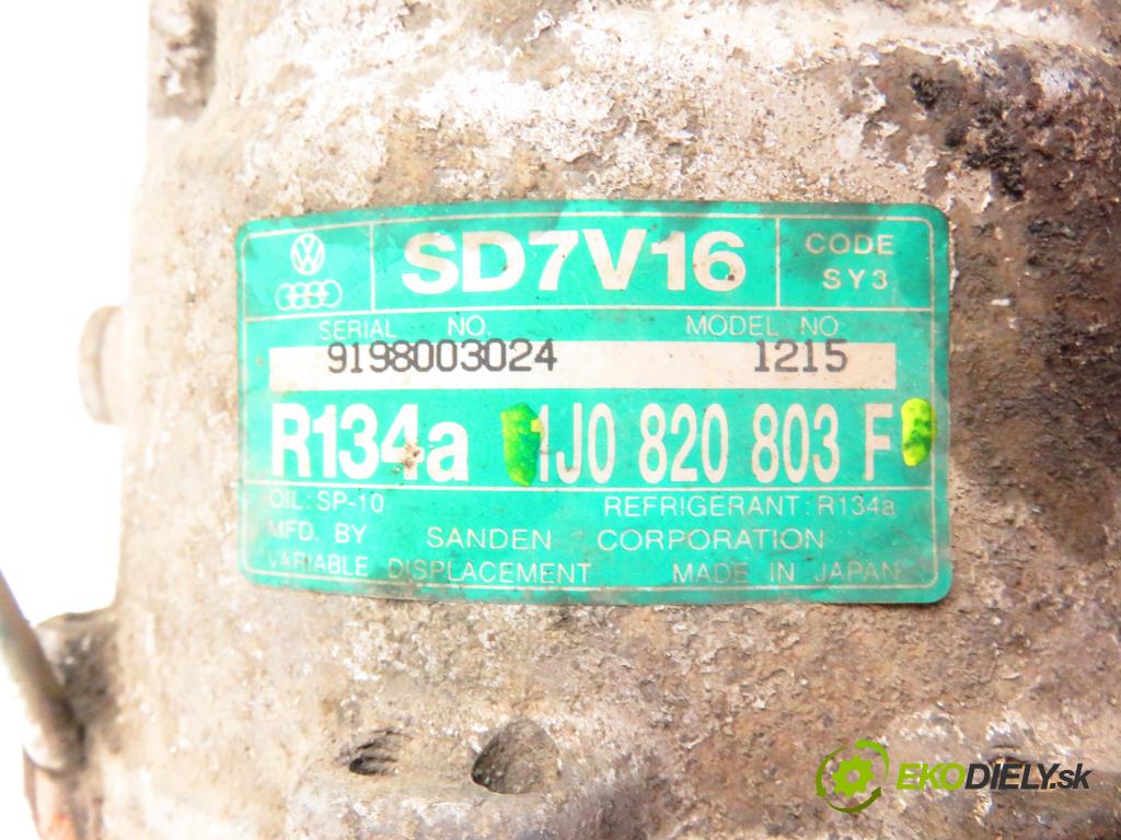 SEAT LEON (1M1) HB 2000 74,00 1.6 - AKL 1595,00 KOMPRESOR: klimatizace 1J0820803F (Kompresor klimatizace)