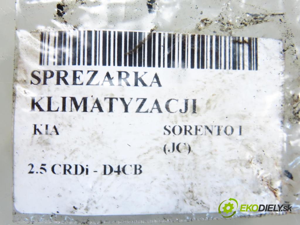 KIA SORENTO I (JC) SUV 2003 103,00 2.5 CRDi 140 - D4CB 2497,00 KOMPRESOR: klimatizace  (Kompresor klimatizace)