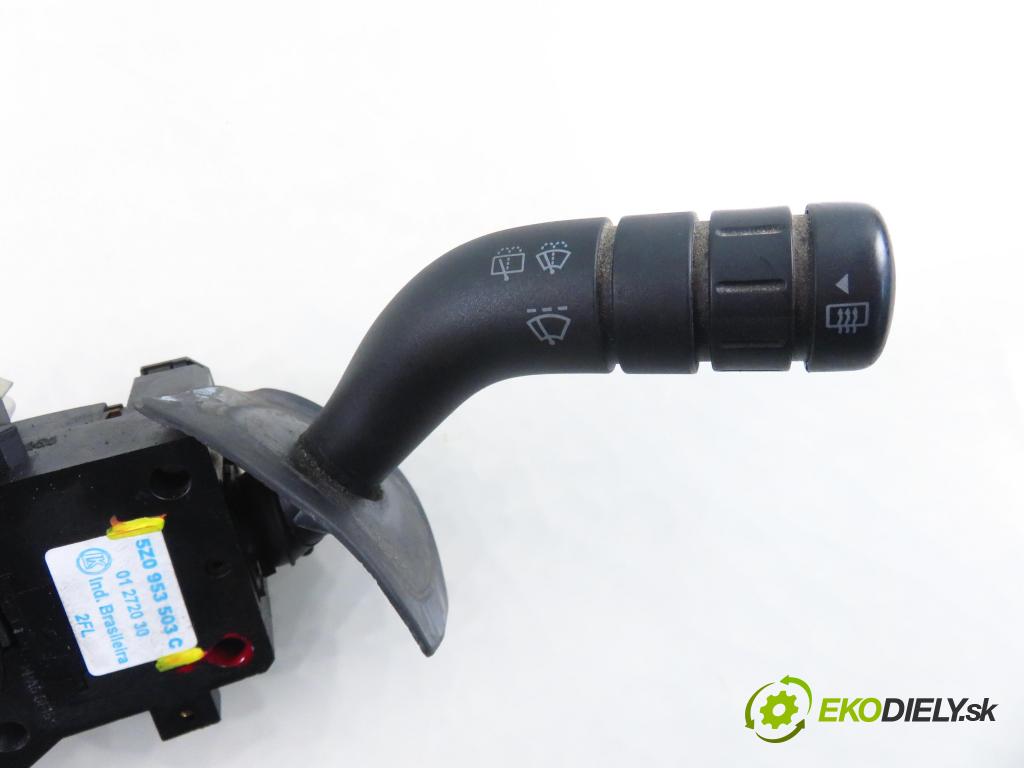 VW FOX (5Z1, 5Z3) HB 2006 55,00 1.4 - BKR 1390,00 páčka/prepínač 5Z0953513A ; 5Z0953503C