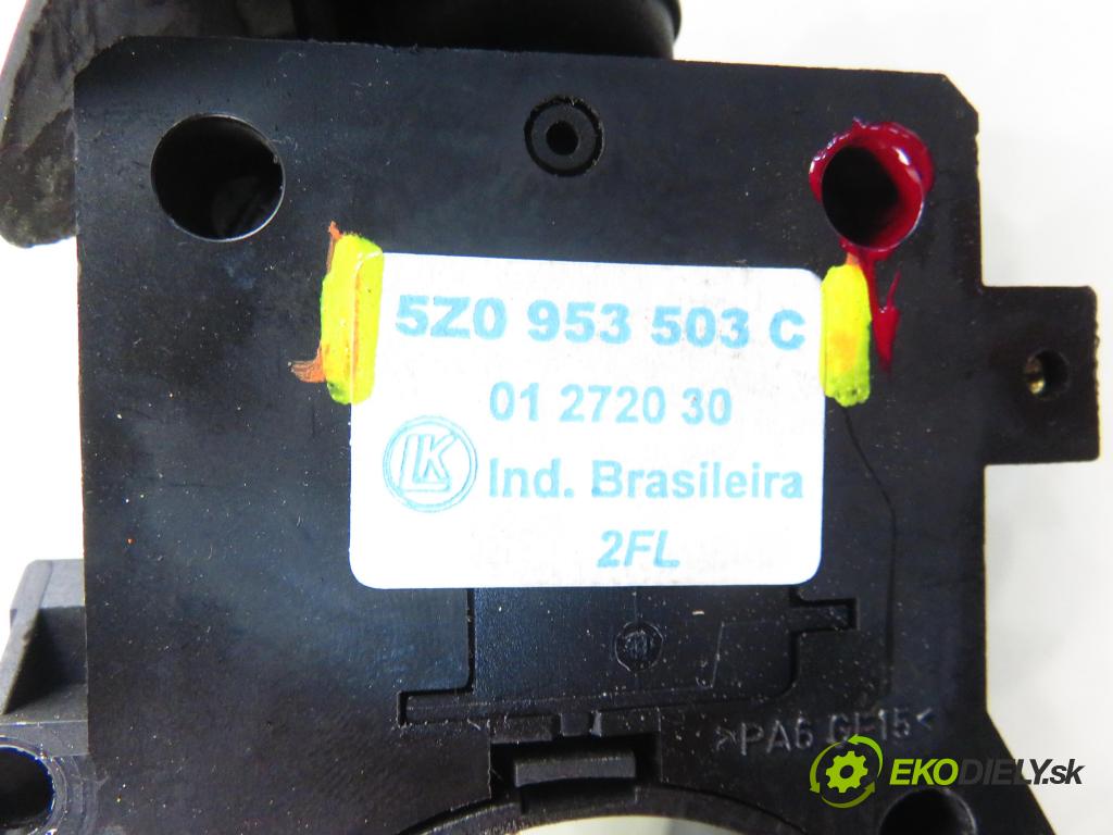 VW FOX (5Z1, 5Z3) HB 2006 55,00 1.4 - BKR 1390,00 páčka/prepínač 5Z0953513A ; 5Z0953503C
