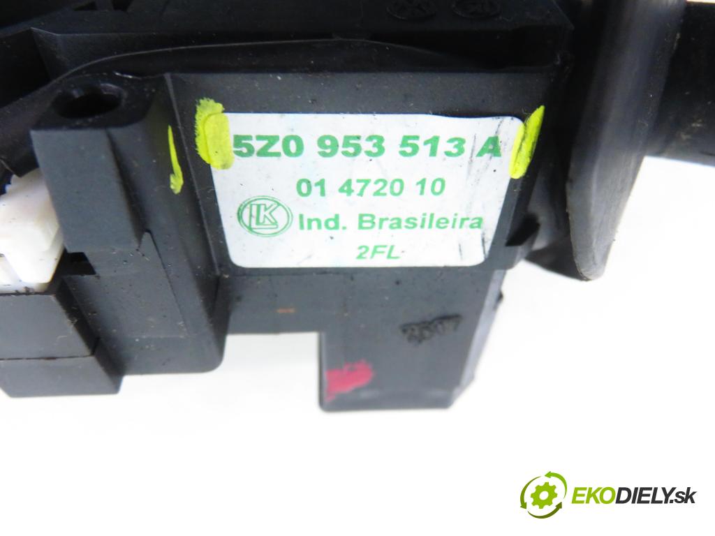VW FOX (5Z1, 5Z3) HB 2006 55,00 1.4 - BKR 1390,00 páčka/prepínač 5Z0953513A ; 5Z0953503C