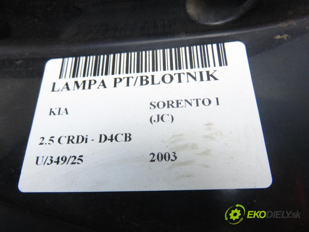 KIA SORENTO I (JC) SUV 2003 103,00 2.5 CRDi 140 - D4CB 2497,00 Svetlo pravé zadné