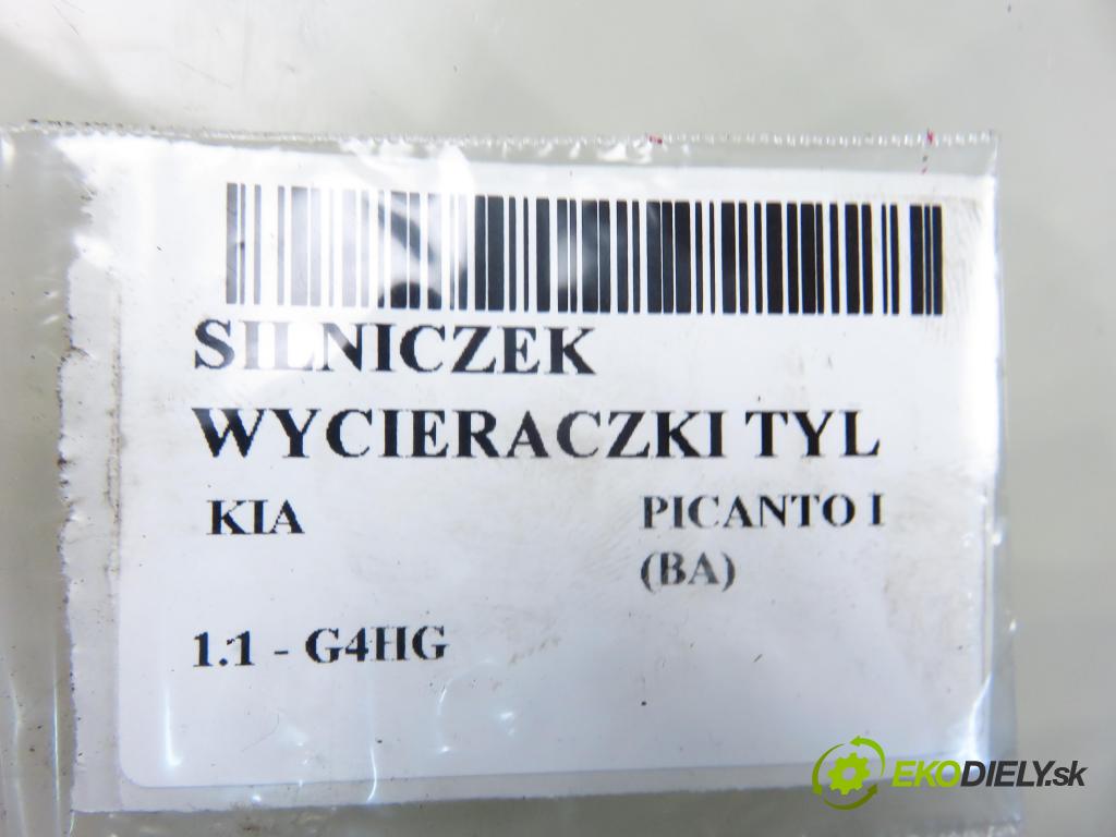 KIA PICANTO (BA) HB 2005 48,00 1.1 - G4HG 1086,00 Motorček stierače zadné 9870007000