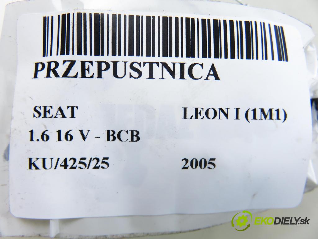 SEAT LEON (1M1) HB 2005 77,00 1.6 16 V - BCB 1598,00 Škrtiaca klapka 036133062M (Škrtiaca klapka)