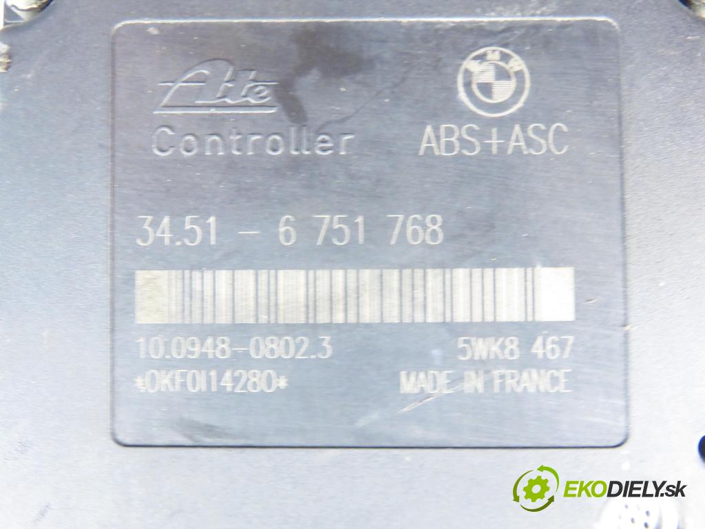 BMW 3 (E46) SEDAN 2000 100,00 320 d 136 - M47 D20 (204D1) 1951,00 Pumpa ABS 10094808023 ; 5WK8467 (Pumpa ABS)